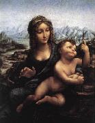 LEONARDO da Vinci, Madonna with the Yarnwinder after 1510